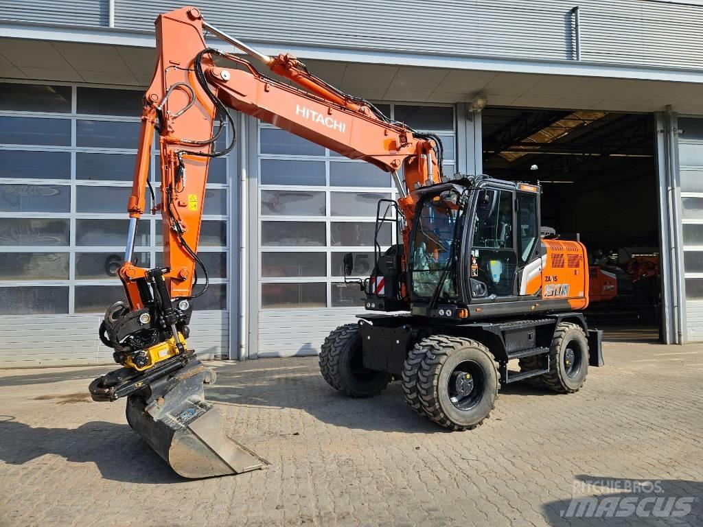 Hitachi ZX150W-7 ホイール式油圧ショベル（パワーショベル・ユンボ・バックホー）