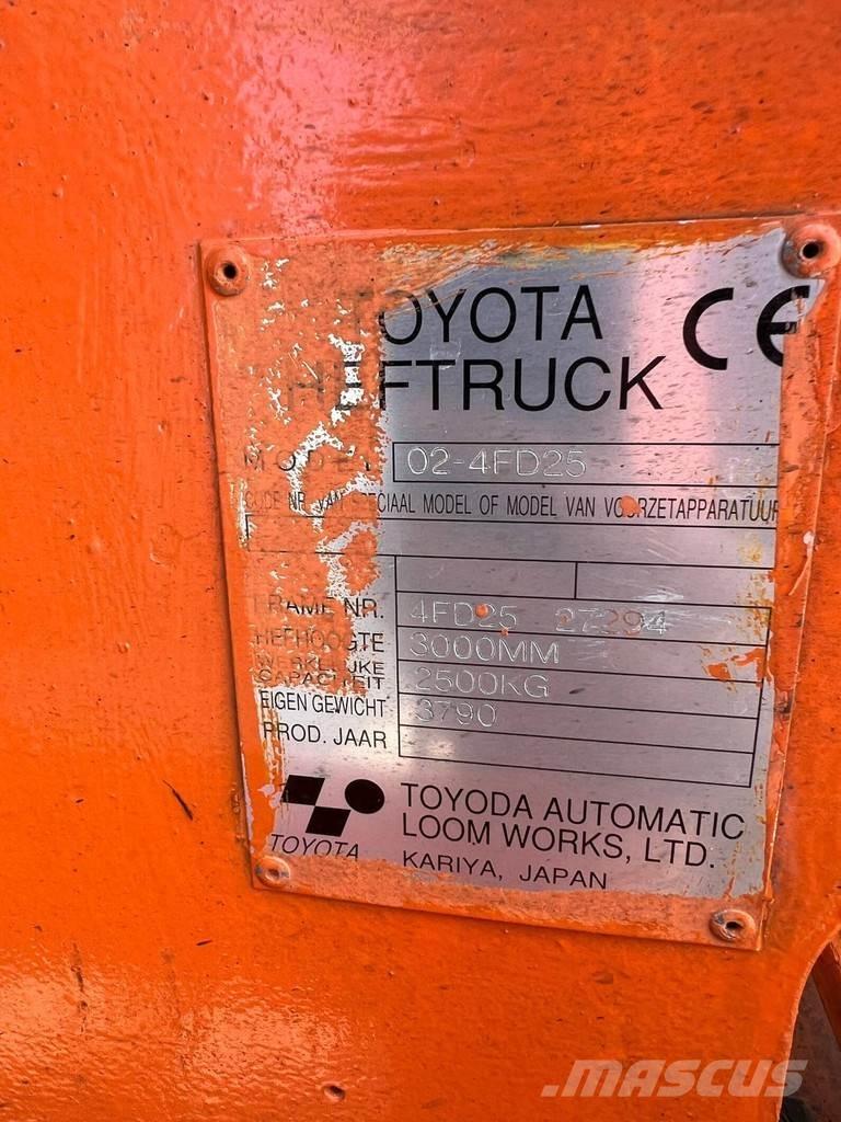 Toyota 02-4FD25 ディーゼル・軽油