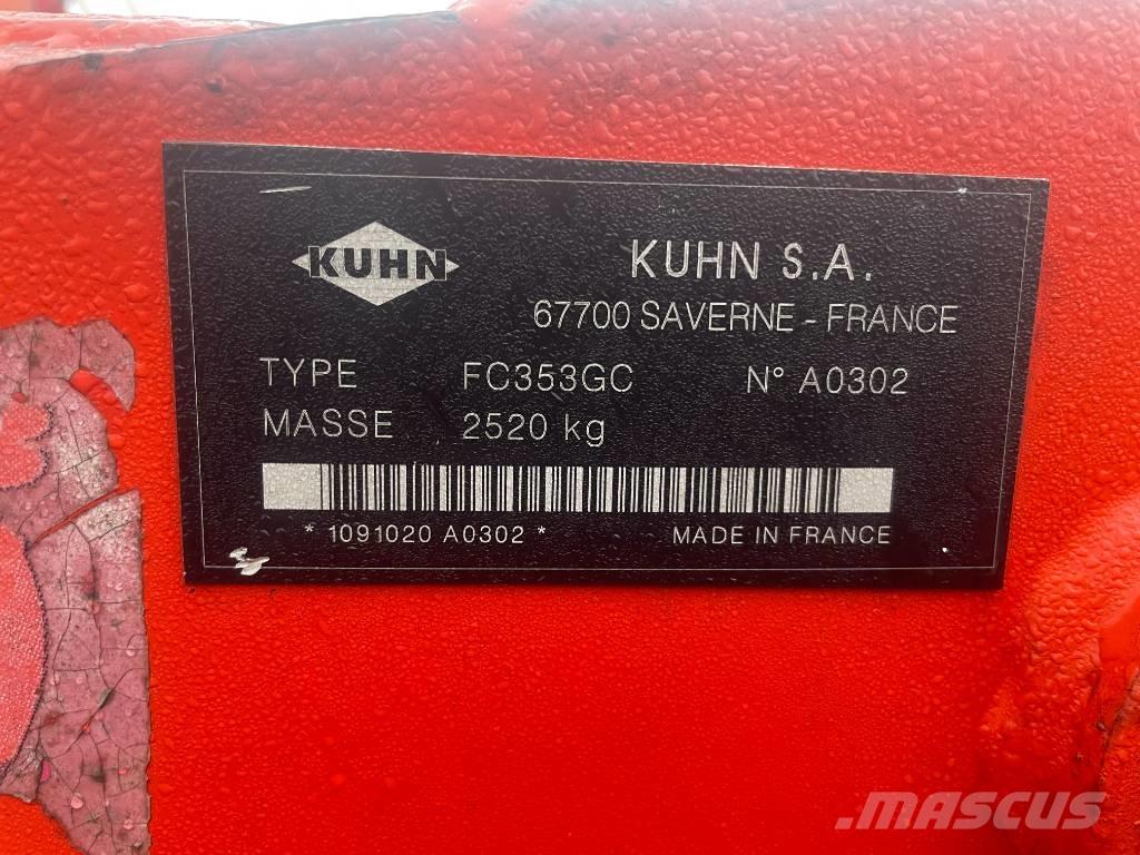 Kuhn FC 353 G C モアーコンディショナー