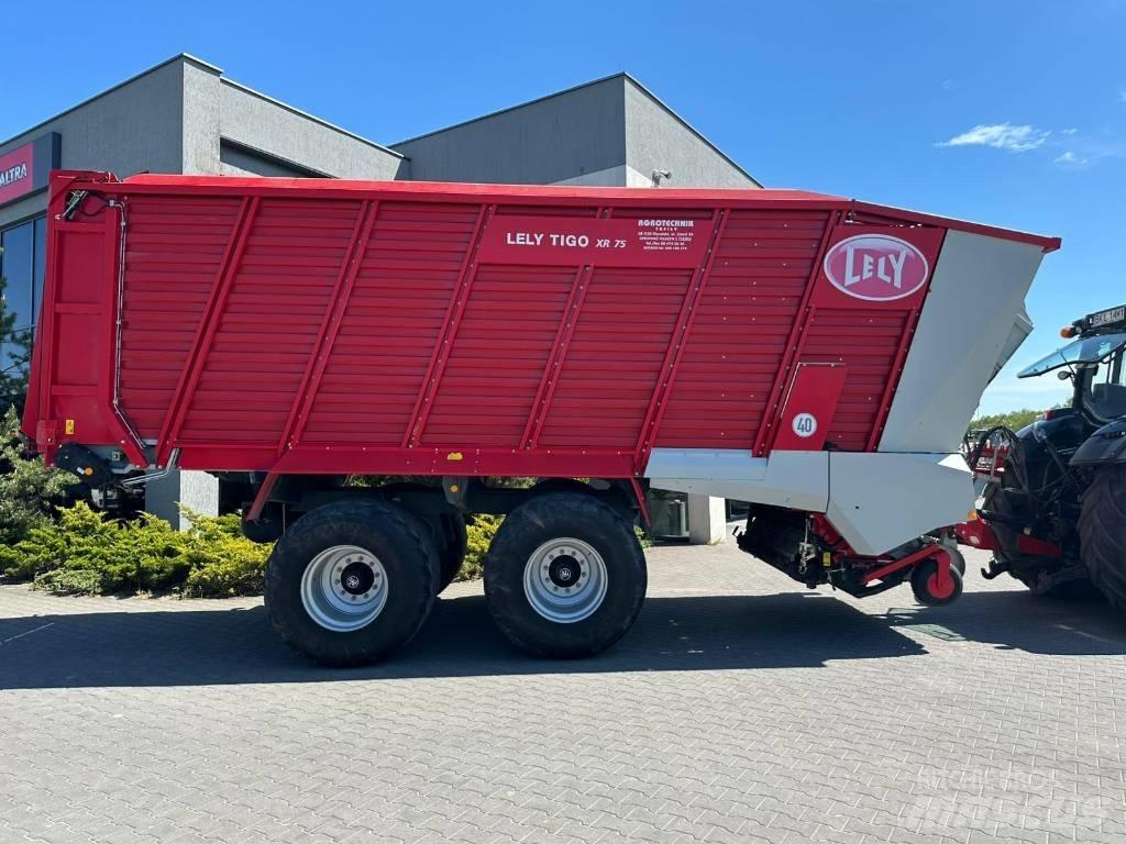 Lely Tigo XR 75 セルフローディングトレーラー