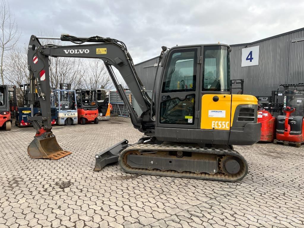 Volvo EC55C ミニ油圧ショベル 7t以下（ミニユンボ・ミニディガー）