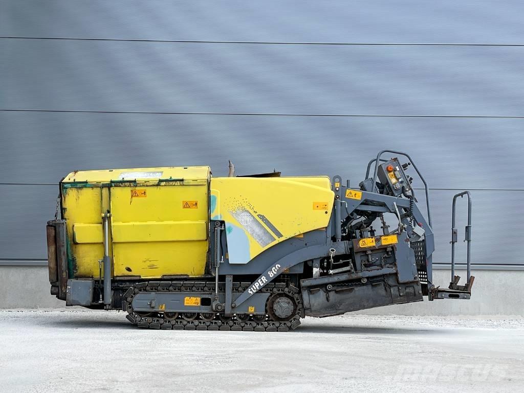Vögele SUPER 800 アスファルトフィニッシャ