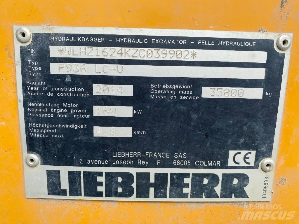 Liebherr R 936 LC 大型油圧ショベル12t以上（パワーショベル・ユンボ）