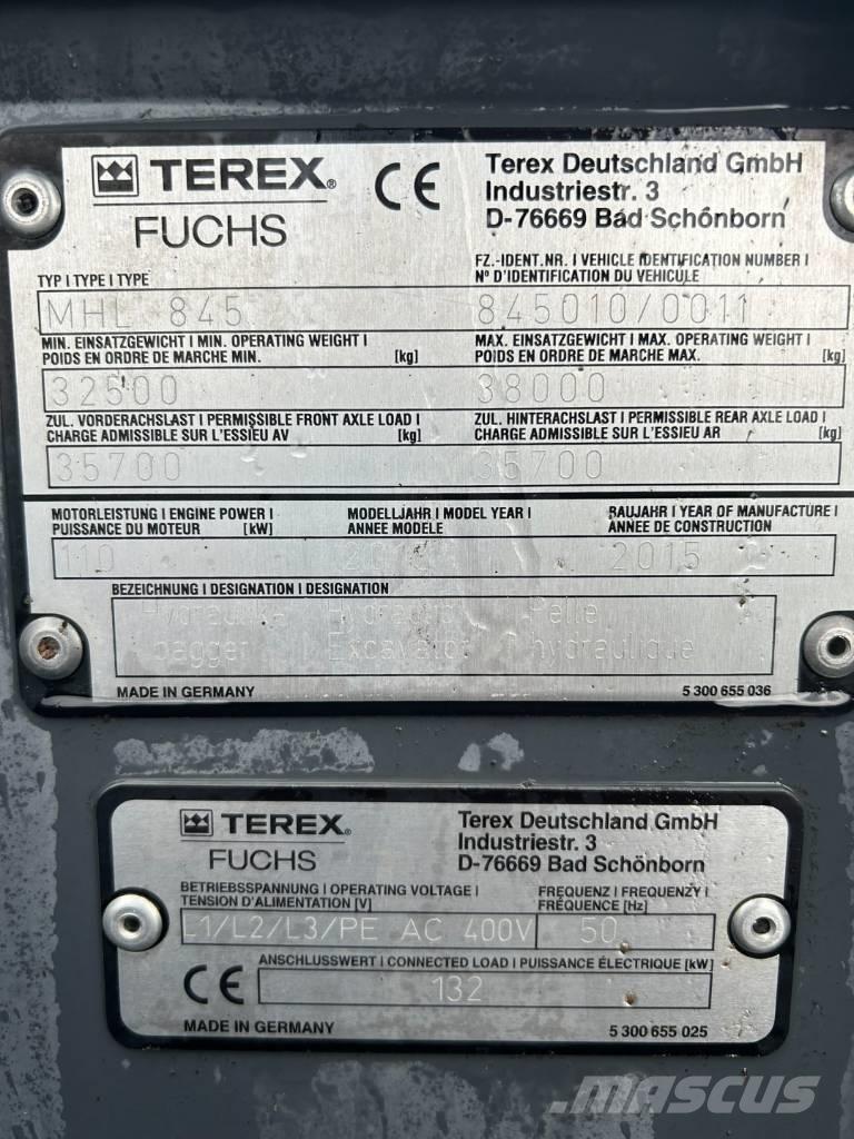 Fuchs 845 廃棄物／工業産廃処理機
