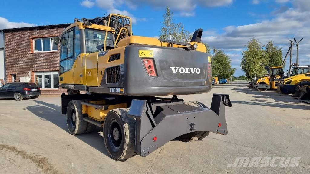 Volvo EW 140 D ホイール式油圧ショベル（パワーショベル・ユンボ・バックホー）