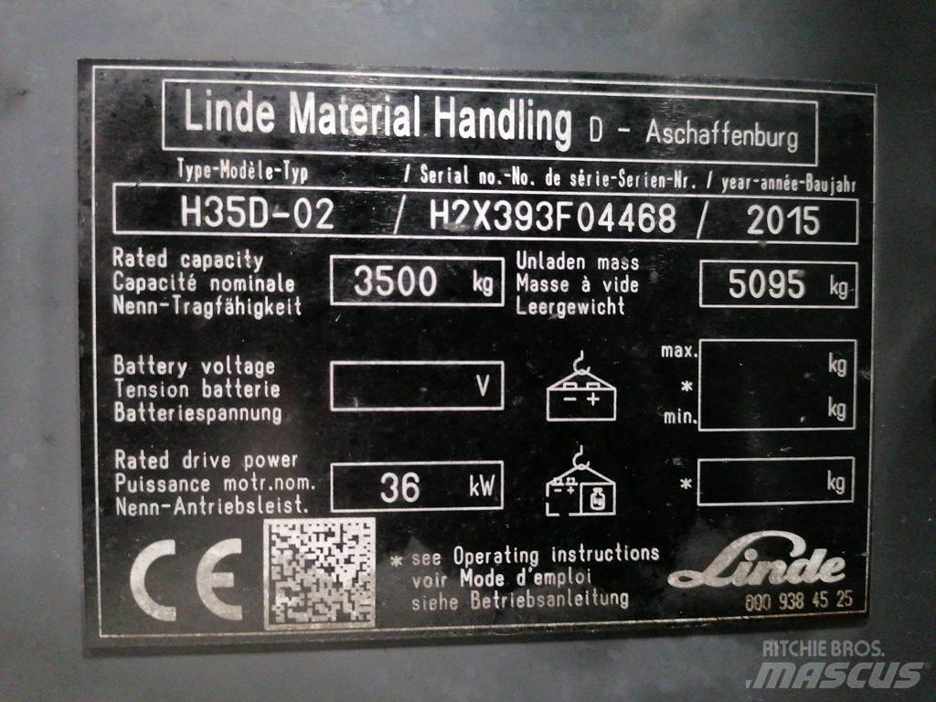 Linde H35D-02 ディーゼル・軽油