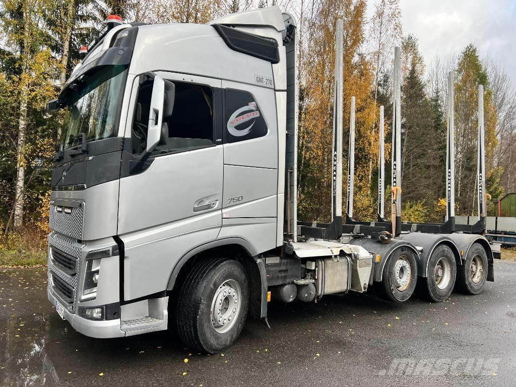 Volvo FH 16 750 木材トラック