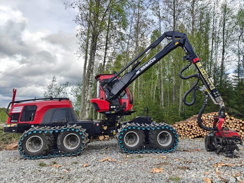 Komatsu 901 XC ハーベスター