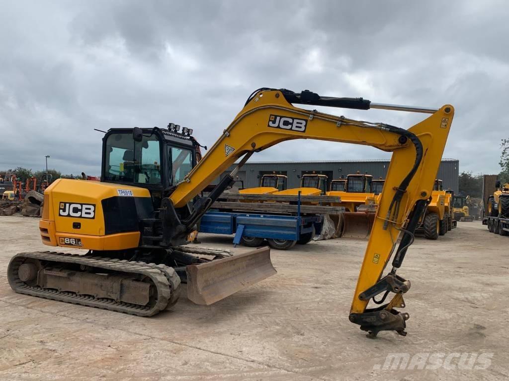 JCB 86 C-1 中型油圧ショベル 7ｔ-12ｔ（ユンボ・パワーショベル・バックホー）
