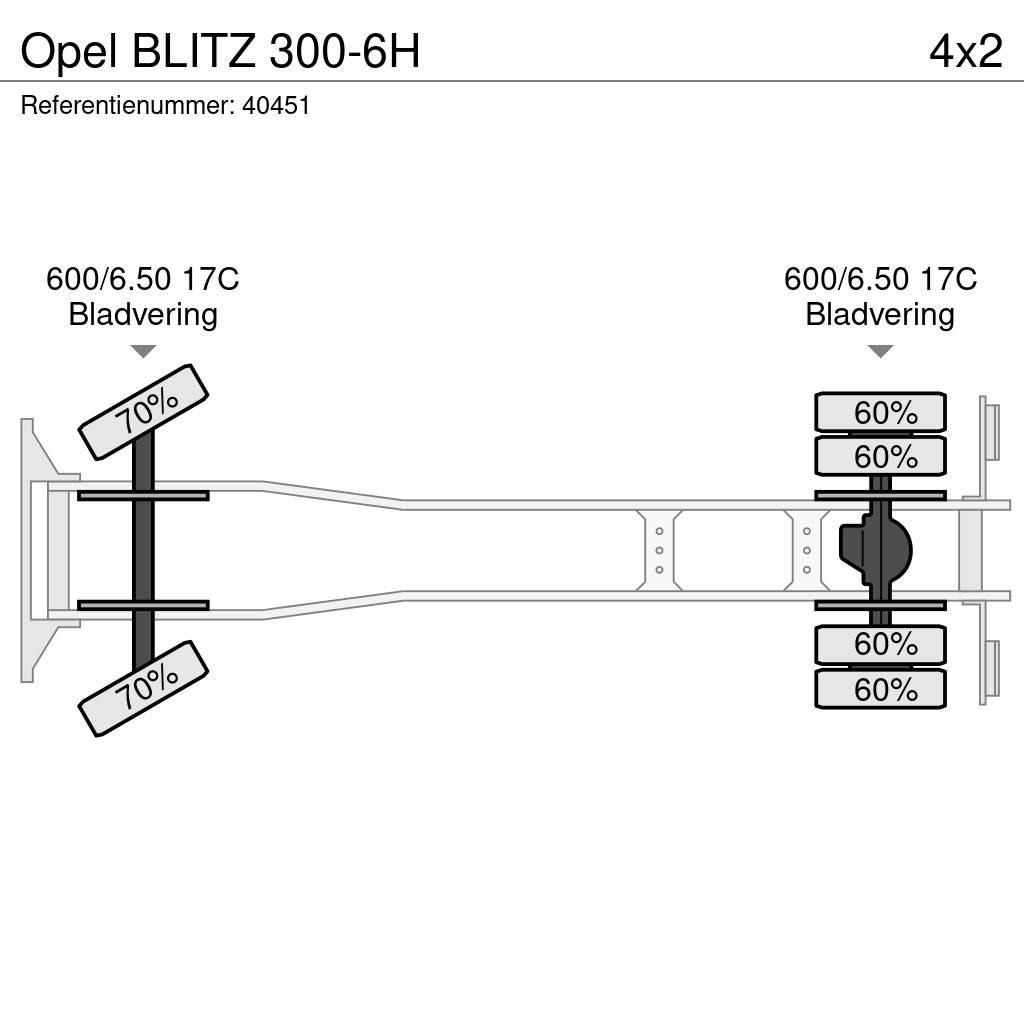 Opel BLITZ 300-6H 平ボディー