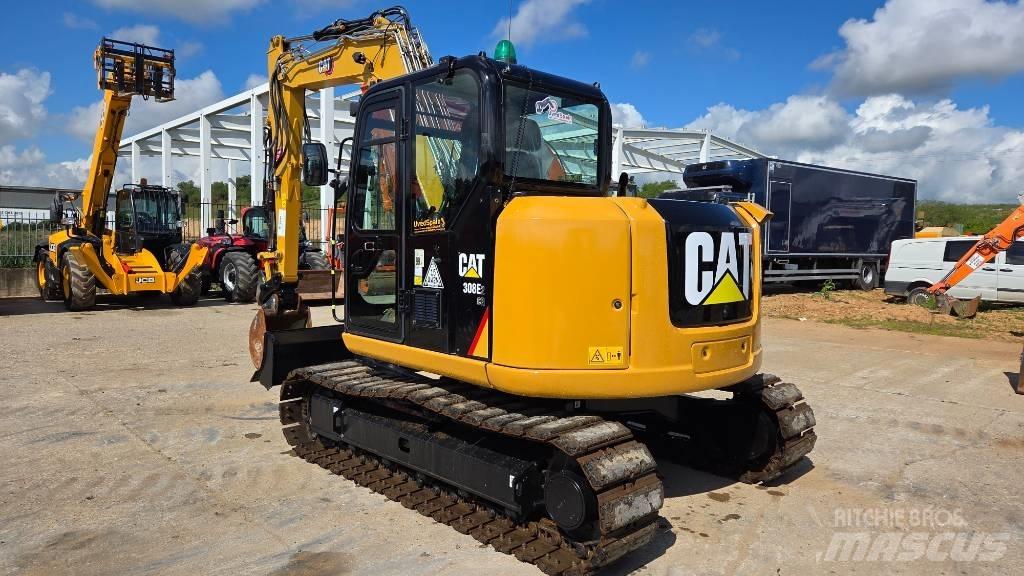 CAT 308 E 2 CR 中型油圧ショベル 7ｔ-12ｔ（ユンボ・パワーショベル・バックホー）