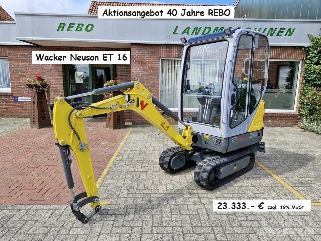 Wacker ET 16 ミニ油圧ショベル 7t以下（ミニユンボ・ミニディガー）