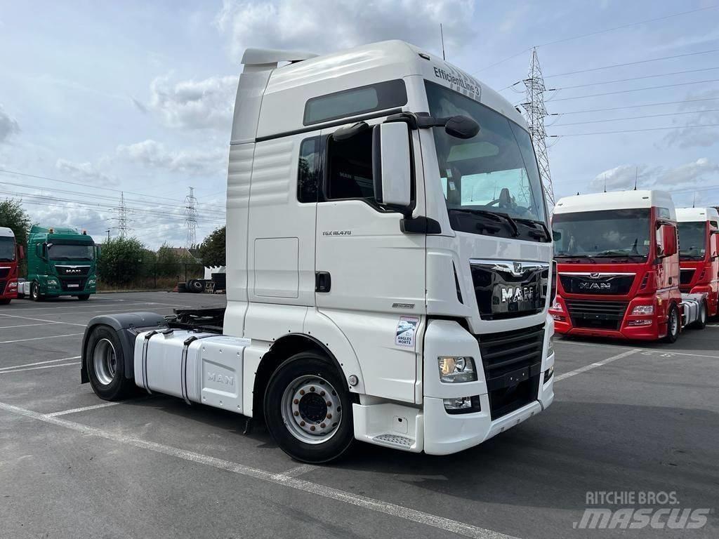 MAN TGX 18.470 中古トラクターヘッド | トレーラーヘッド