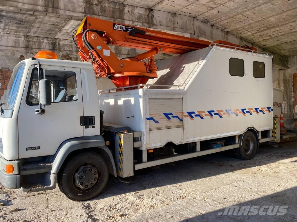 DAF AE55CE 高所作業台付トレーラー