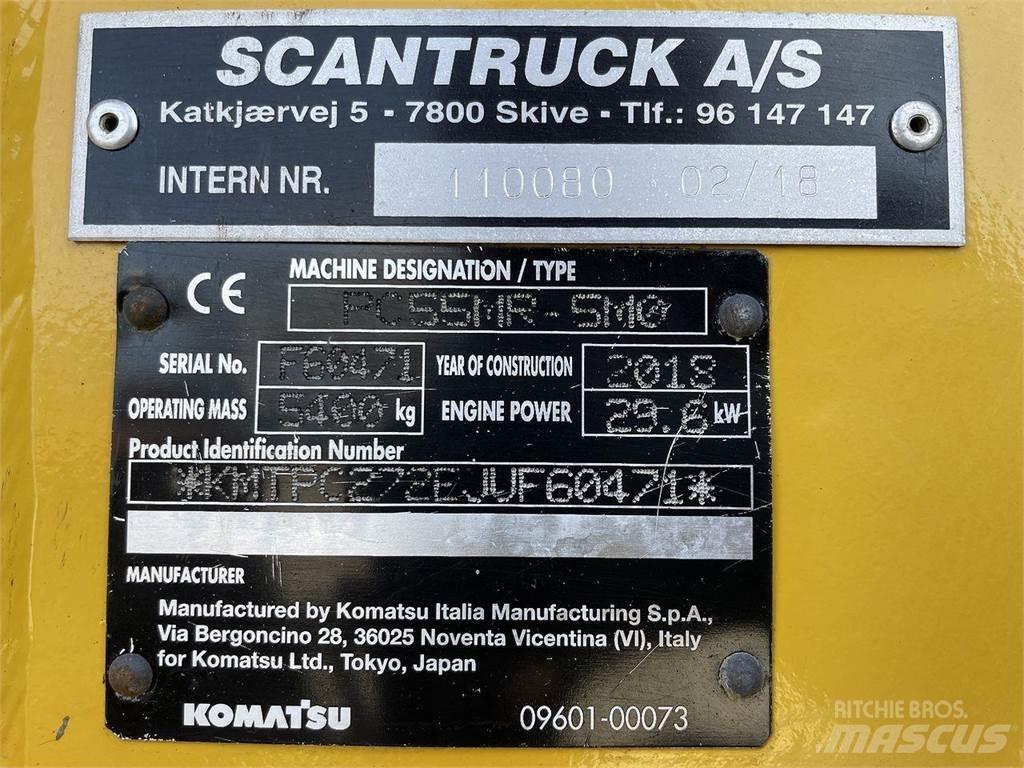 Komatsu PC55MR-5 ホイール式油圧ショベル（パワーショベル・ユンボ・バックホー）