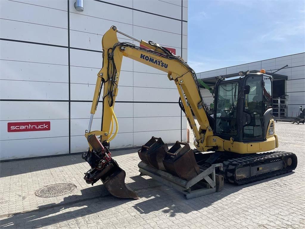 Komatsu PC55MR-5 ホイール式油圧ショベル（パワーショベル・ユンボ・バックホー）