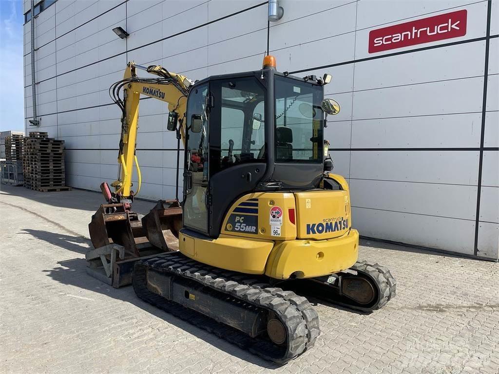 Komatsu PC55MR-5 ホイール式油圧ショベル（パワーショベル・ユンボ・バックホー）