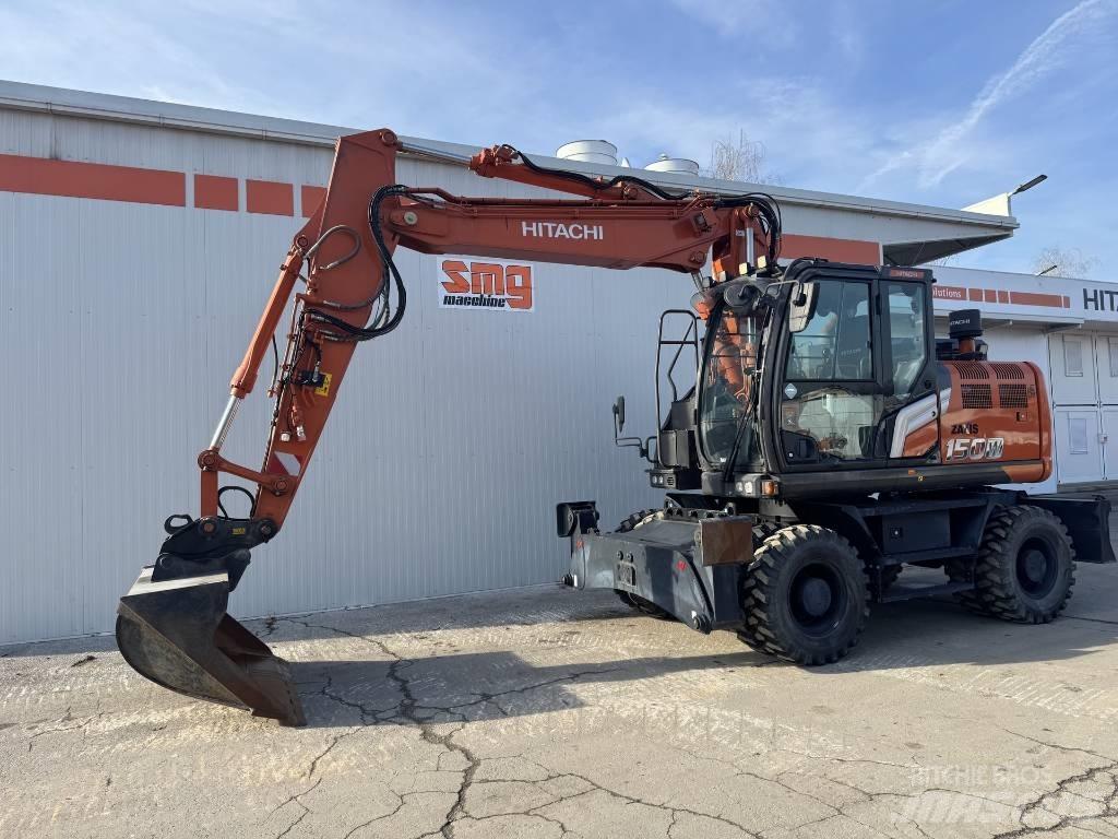 Hitachi ZX 150 W-7 ホイール式油圧ショベル（パワーショベル・ユンボ・バックホー）