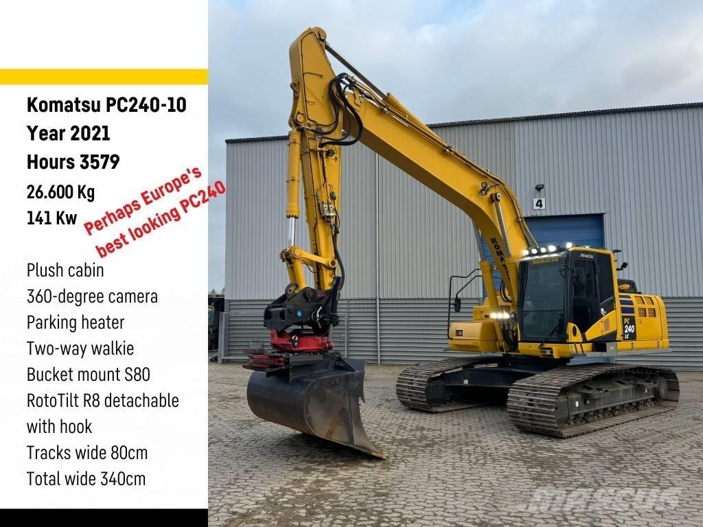Komatsu PC 240 LC-10 大型油圧ショベル12t以上（パワーショベル・ユンボ）