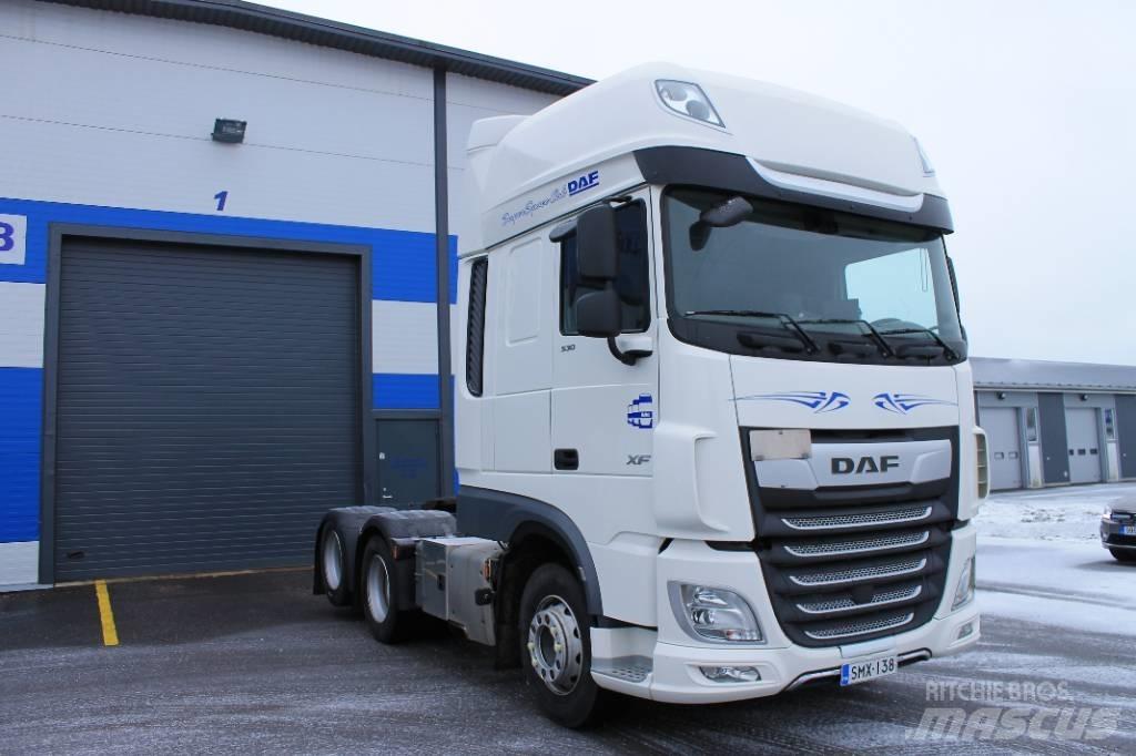 DAF XF 530 FTS 中古トラクターヘッド | トレーラーヘッド