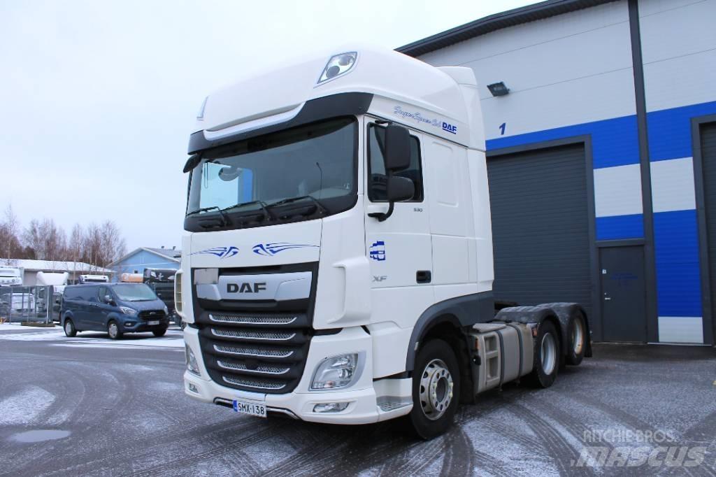 DAF XF 530 FTS 中古トラクターヘッド | トレーラーヘッド