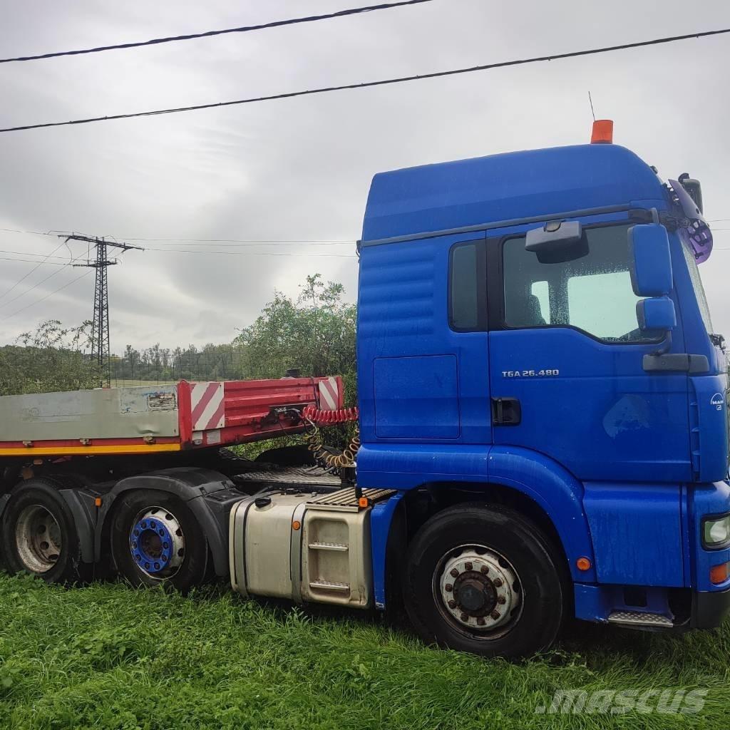 MAN TGA 26.480 中古トラクターヘッド | トレーラーヘッド