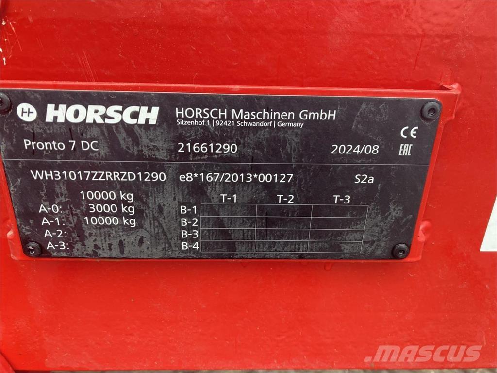 Horsch Pronto 7DC ドリル