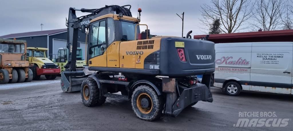 Volvo EW180 C II ホイール式油圧ショベル（パワーショベル・ユンボ・バックホー）
