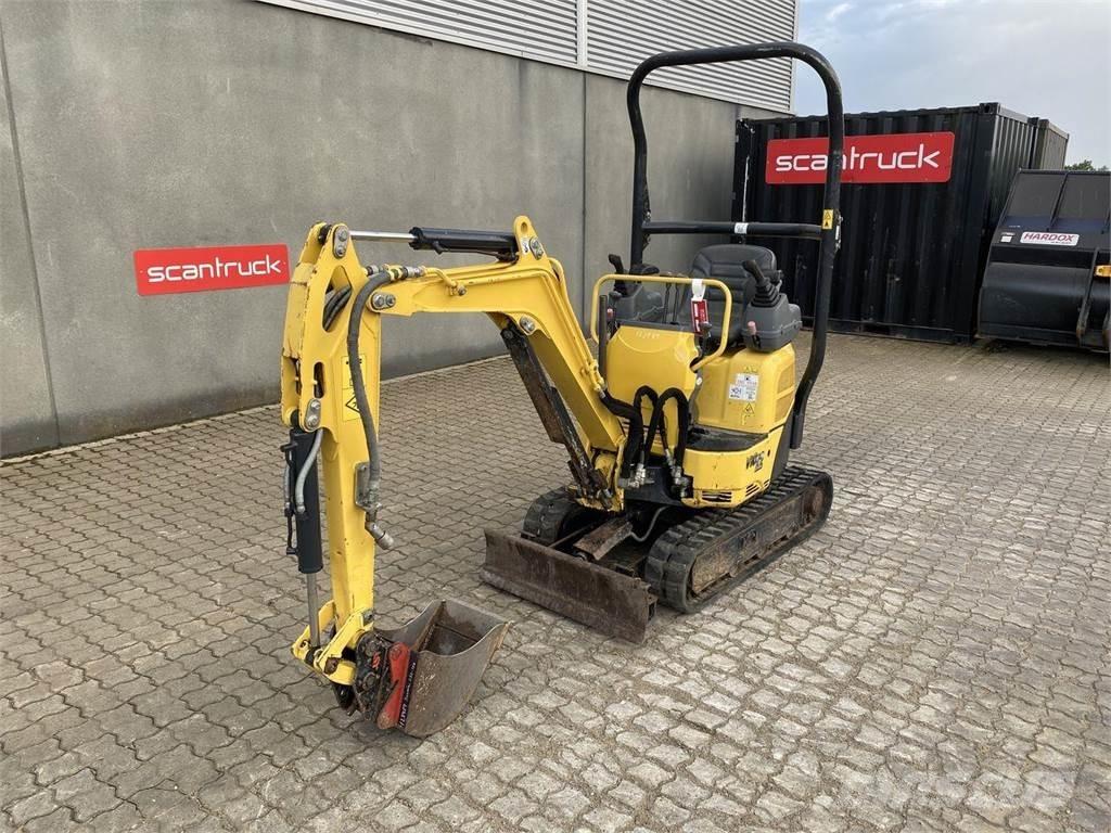 Yanmar VIO12 ホイール式油圧ショベル（パワーショベル・ユンボ・バックホー）