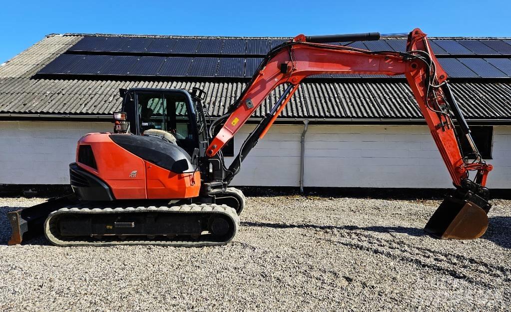 Kubota KX 080-4 中型油圧ショベル 7ｔ-12ｔ（ユンボ・パワーショベル・バックホー）