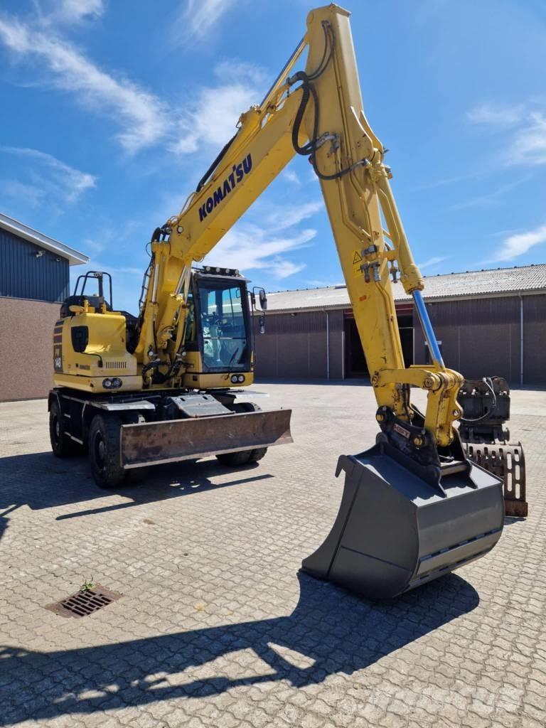 Komatsu PW 148-11 ホイール式油圧ショベル（パワーショベル・ユンボ・バックホー）