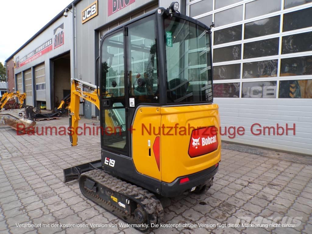 Bobcat E 19 ミニ油圧ショベル 7t以下（ミニユンボ・ミニディガー）