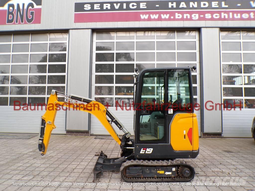 Bobcat E 19 ミニ油圧ショベル 7t以下（ミニユンボ・ミニディガー）