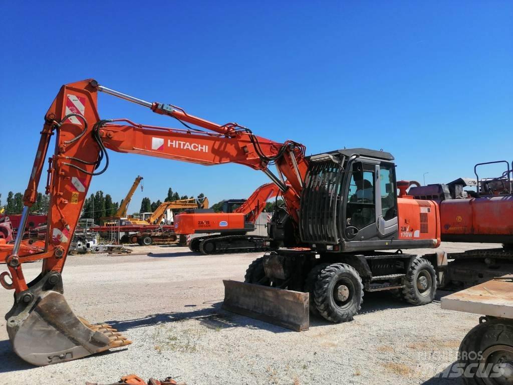 Hitachi ZX 170 W-3 ホイール式油圧ショベル（パワーショベル・ユンボ・バックホー）