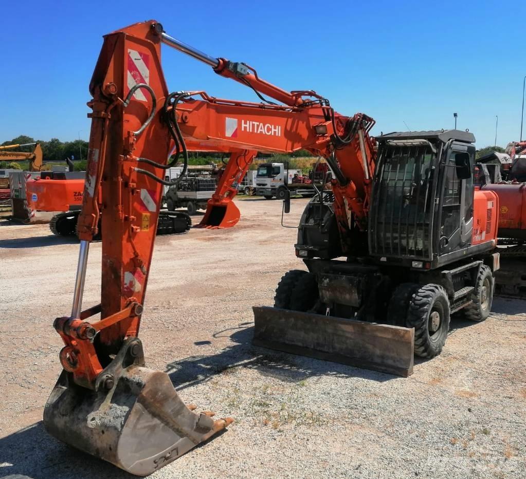 Hitachi ZX 170 W-3 ホイール式油圧ショベル（パワーショベル・ユンボ・バックホー）