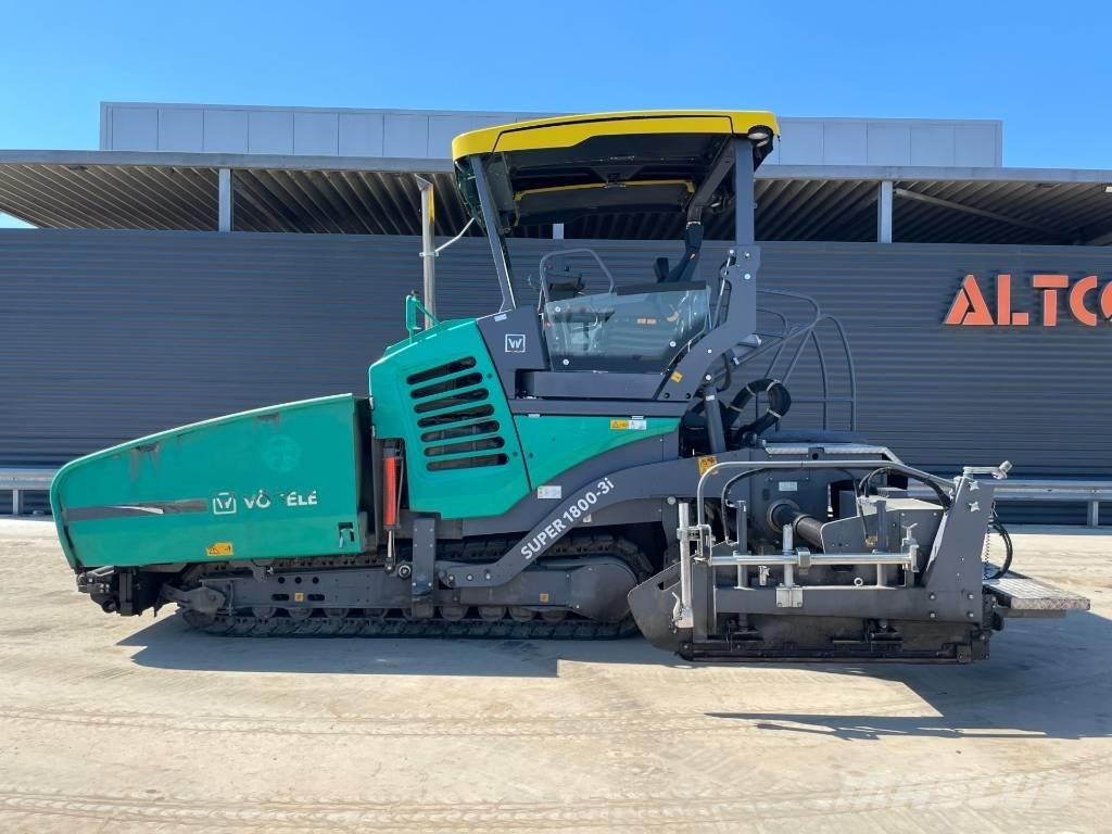 Vögele SUPER 1800-3I アスファルトフィニッシャ
