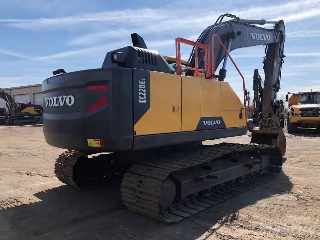 Volvo EC220EL 中型油圧ショベル 7ｔ-12ｔ（ユンボ・パワーショベル・バックホー）