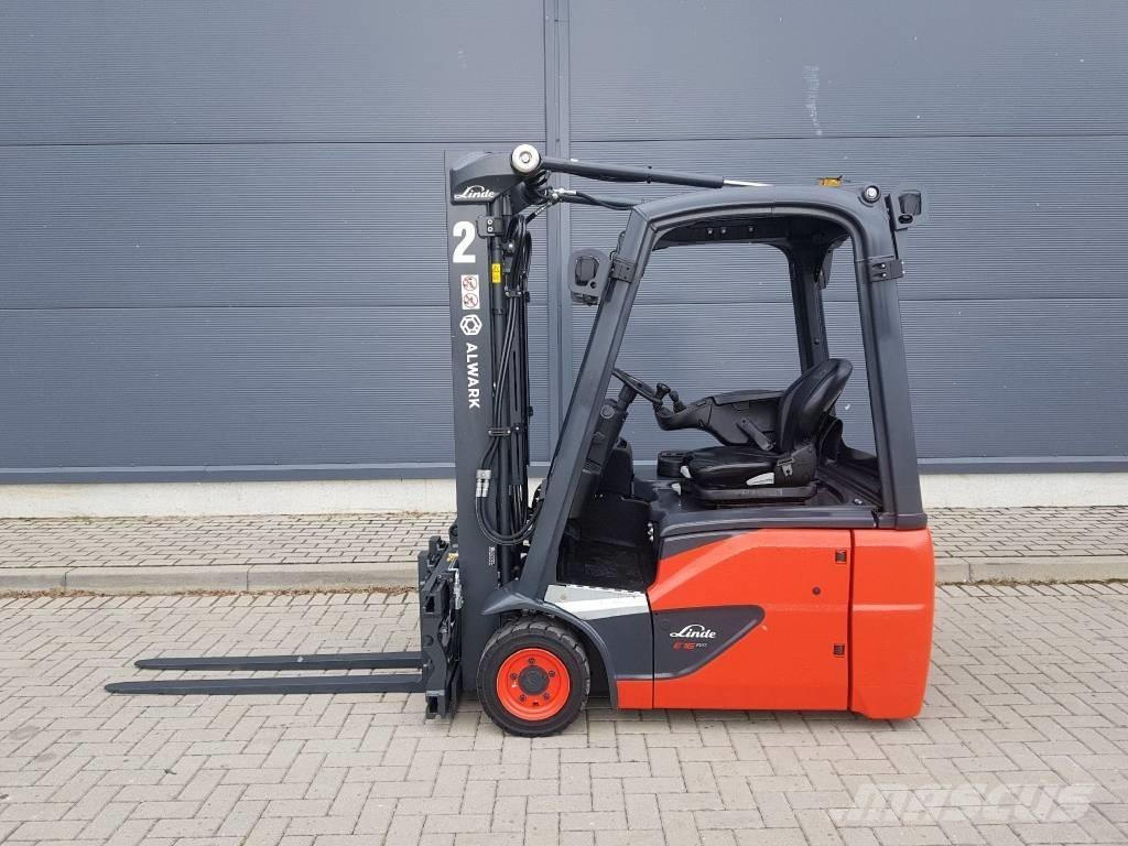 Linde E16C バッテリーフォークリフト