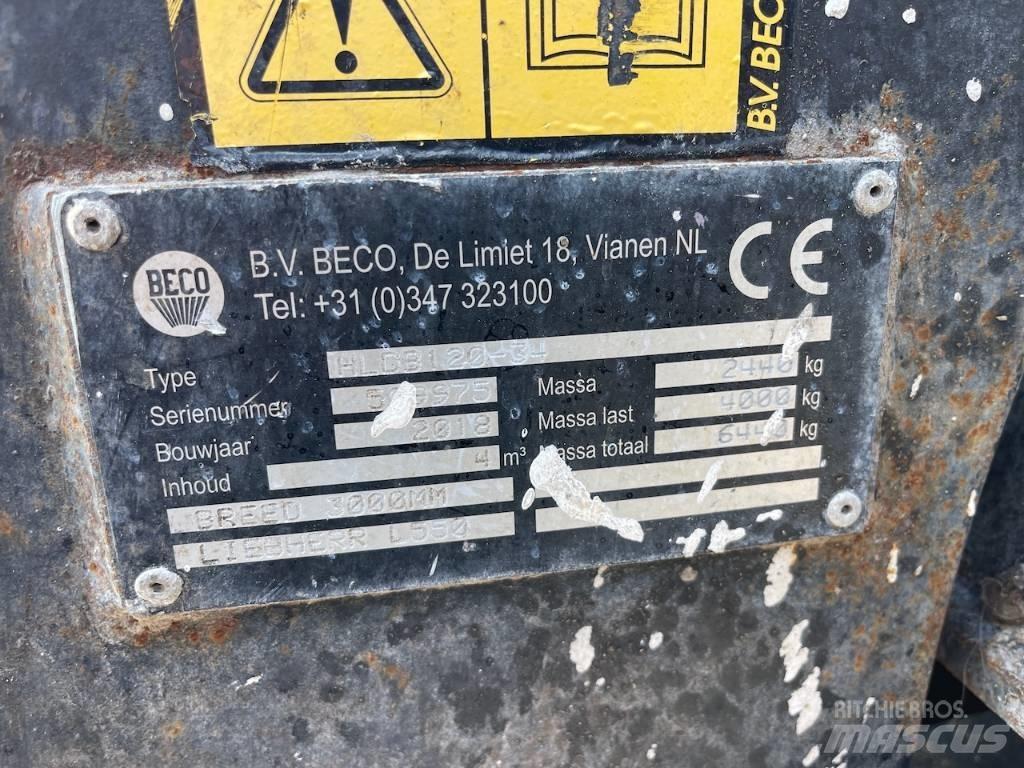 Liebherr 550 CDC + BSS ホイールローダー・タイヤショベル