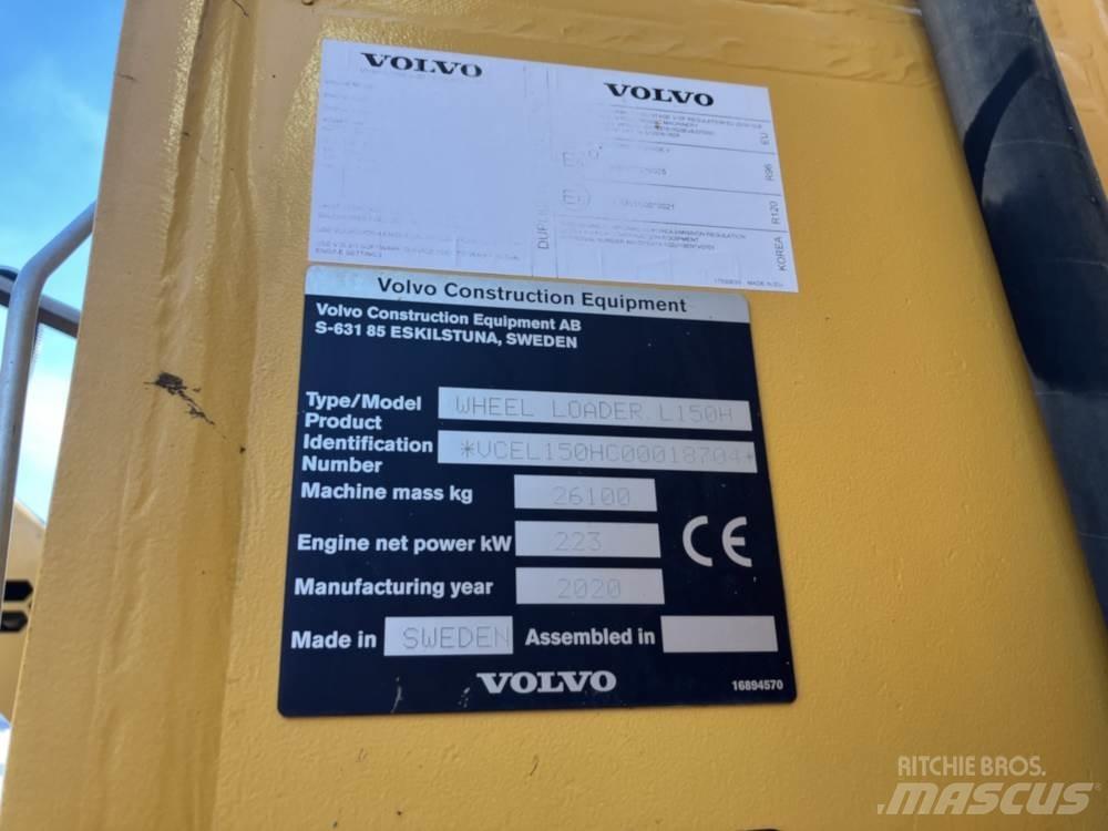 Volvo L150H ホイールローダー・タイヤショベル