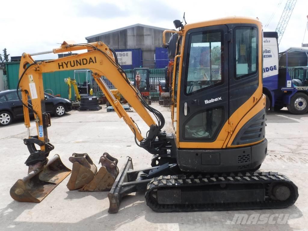 Hyundai Robex 27 Z-9 ミニ油圧ショベル 7t以下（ミニユンボ・ミニディガー）