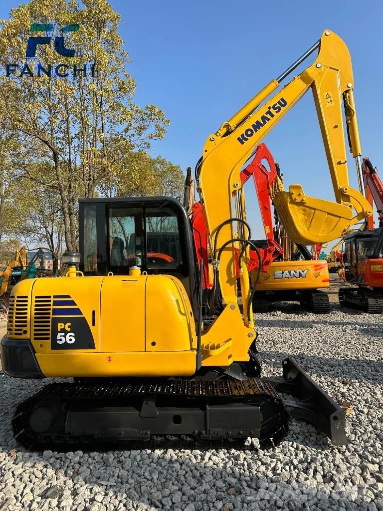 Komatsu pc56 大型油圧ショベル12t以上（パワーショベル・ユンボ）