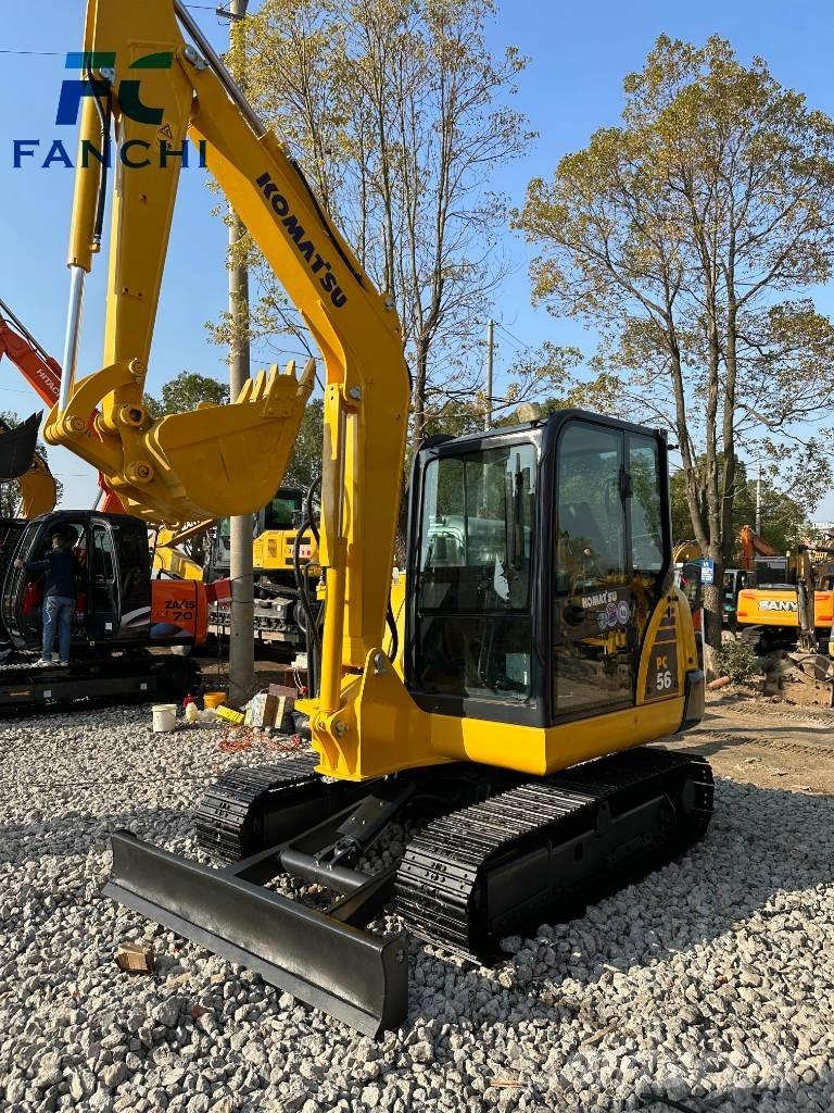Komatsu pc56 大型油圧ショベル12t以上（パワーショベル・ユンボ）
