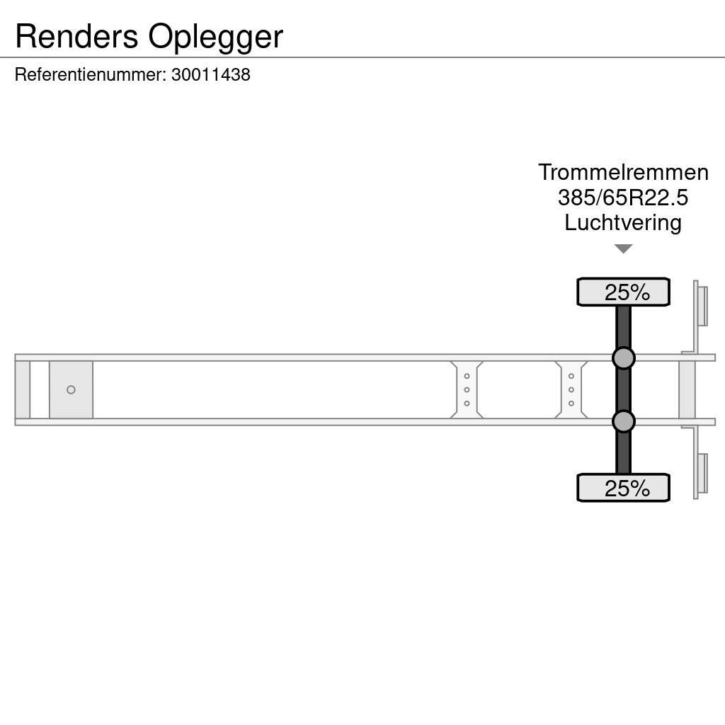 Renders Oplegger ボックスセミトレーラー