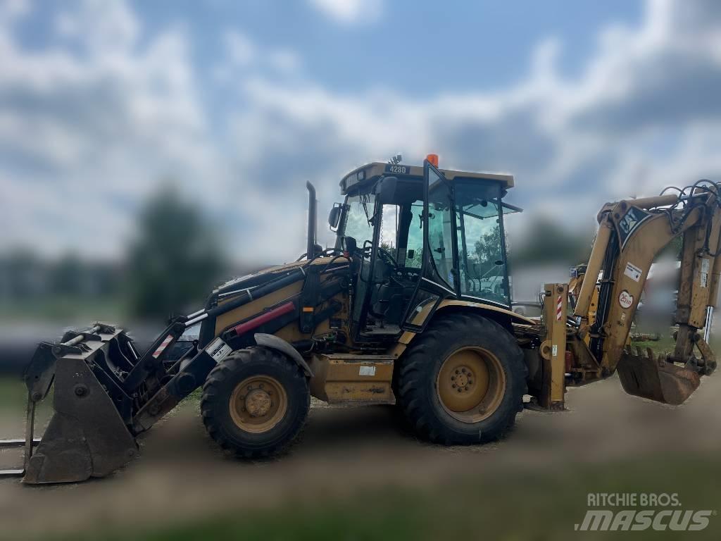 CAT 428 D バックホーローダー