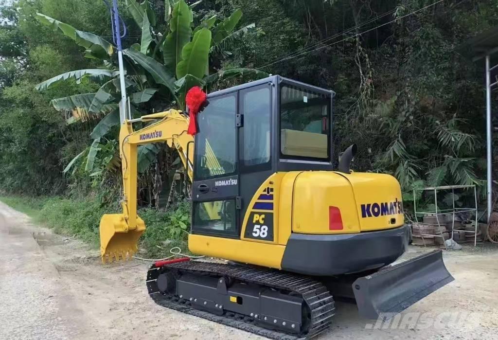 Komatsu PC 58 ミニ油圧ショベル 7t以下（ミニユンボ・ミニディガー）