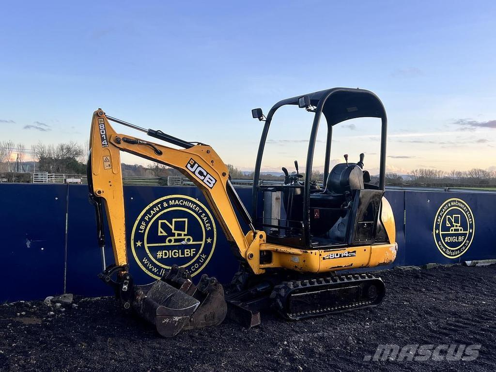 JCB 8014 特殊油圧ショベル