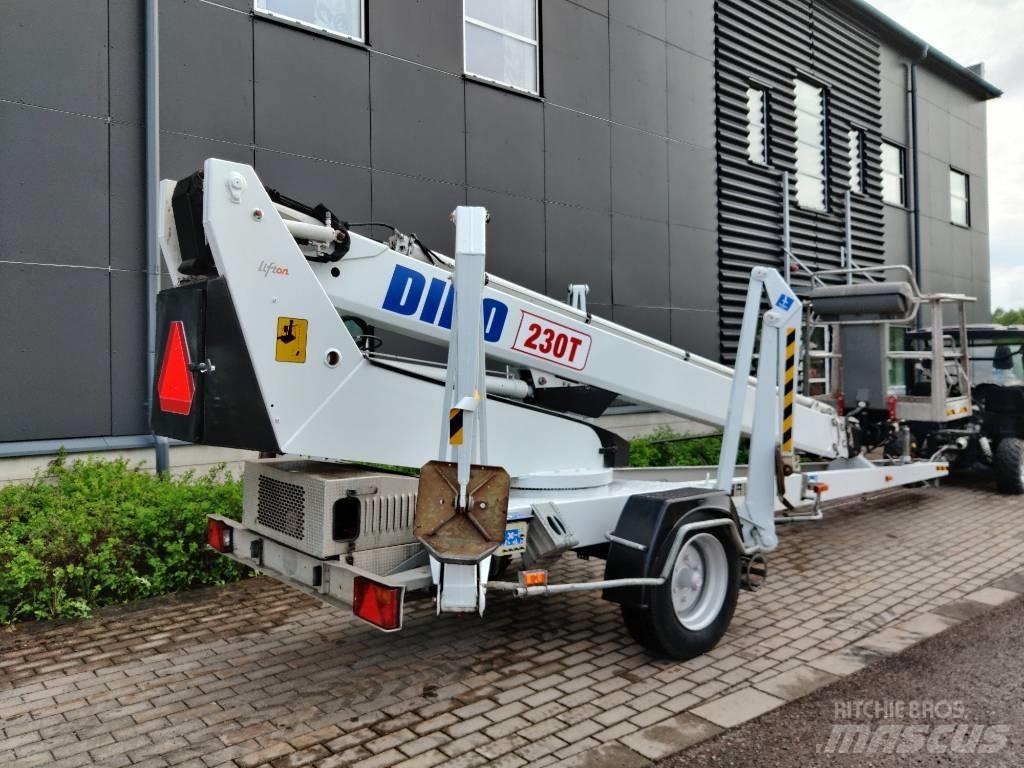 Dino 230 T Skylift 高所作業台付トレーラー