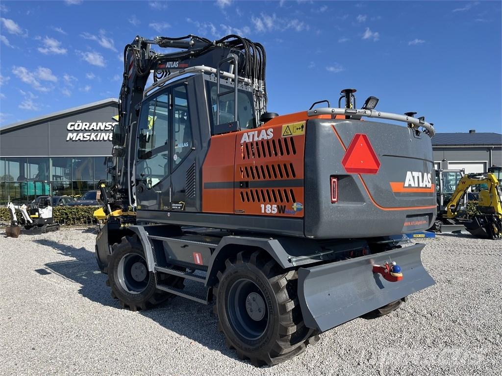 Atlas 185 WSR ホイール式油圧ショベル（パワーショベル・ユンボ・バックホー）