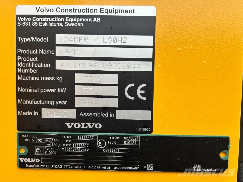 Volvo L 90 H 2 ホイールローダー・タイヤショベル